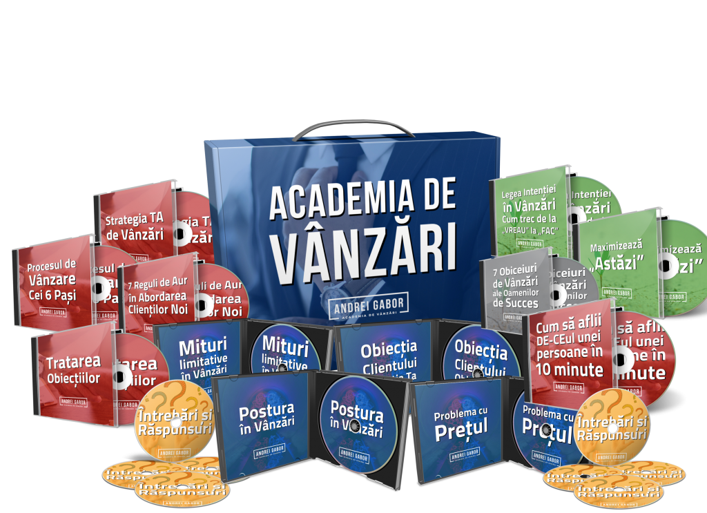 Academia de Vanzari - Produs Digital