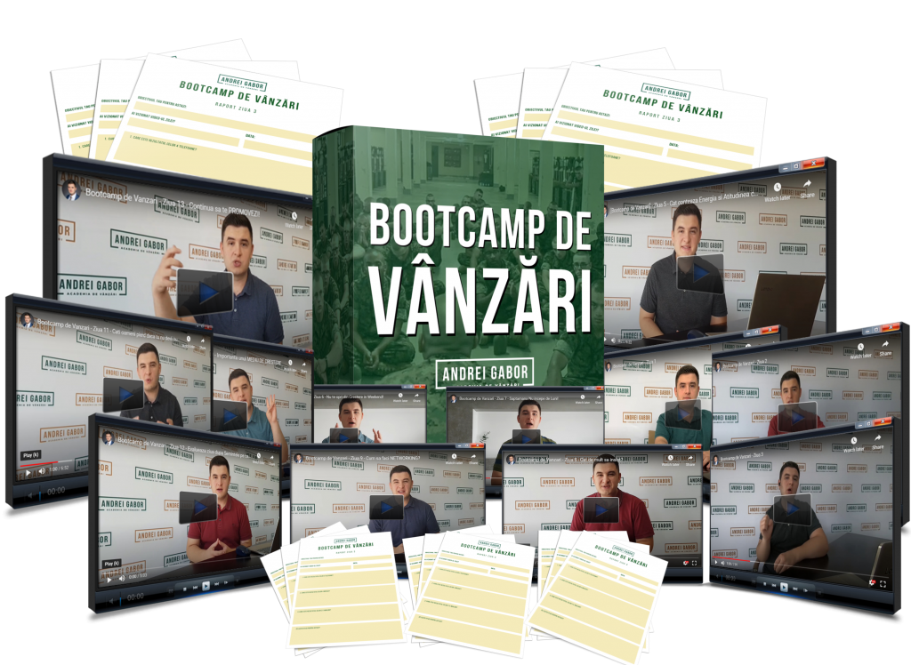 Bootcamp de Vanzari - Produs Digital